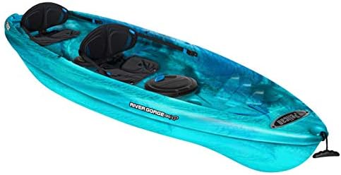 Pelican - River Gorge 130X Tandem Kayak - Sit-on-Top - Recreational 2 Person Kayak - 13 ft