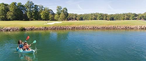 Perception Rambler | Sit on Top Tandem Kayak | Recreational Kayak for Two | Storage with Tie Downs